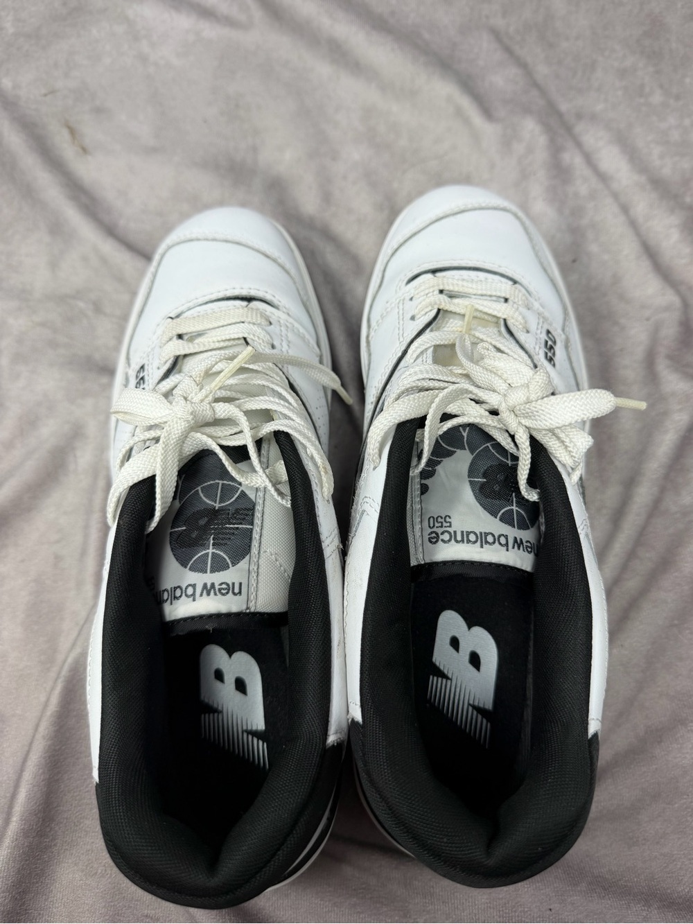 New Balance Men's 550v1 BB550HA1 White Walking Shoes Size 9 D Sneaker - Picture 5 of 5